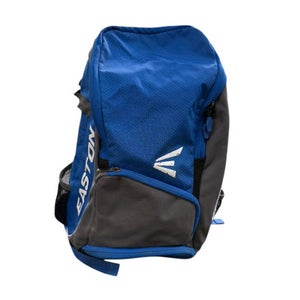 Used Easton PLAYER BACKPACK BB/SB Player Backpack Grey And Royal Blue 11835-S000200308