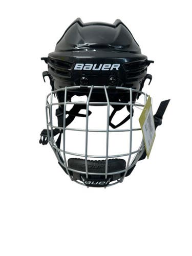 Used Bauer PRODIGY HLMT/CAGE COMBO YTH Helmet Cage Combo Black SM 11835-S000200339