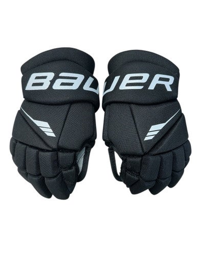 Used Bauer LIL SPORT Junior Gloves Black 10" 11835-S000200340