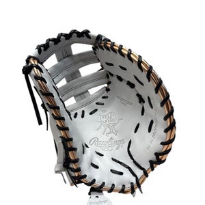 Used Rawlings PRODCTSBW BB/SB First Base RH Throw White And Black 13" 11835-S000189839