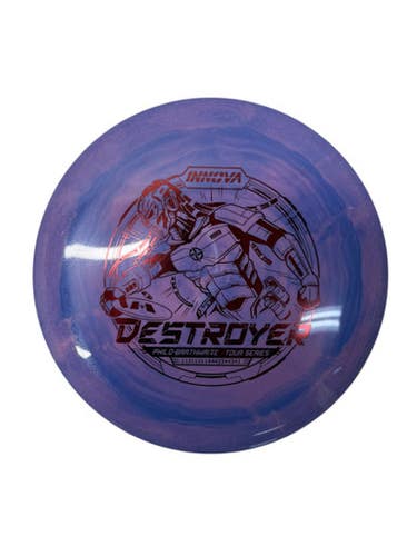 Used Innova TS BARTHWAITE DESTROYER Disc Golf Driver Purple 168g 11835-S000199260