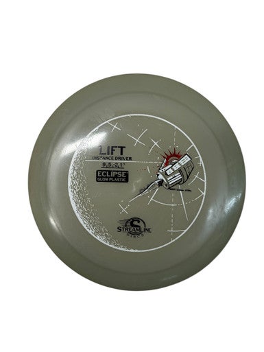 Used Streamline ECLIPSE GLOW LIFT Disc Golf Driver None 174g 11835-S000199272
