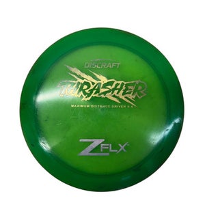 Used Discraft Z FLX THASHER MDD.4 Disc Golf Driver Green 11835-S000199273