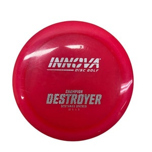 Used Innova CHAMPION DESTROYER Disc Golf Driver Red 171g 11835-S000199290