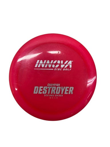 Used Innova CHAMPION DESTROYER Disc Golf Driver Red 171g 11835-S000199290