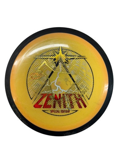 Used MVP FACTORY MISPRINT SE ZENITH Disc Golf Driver Orange 11835-S000199296
