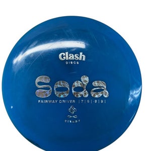 Used Clash Discs STEADY SODA Disc Golf Driver Royal Blue 11835-S000199297