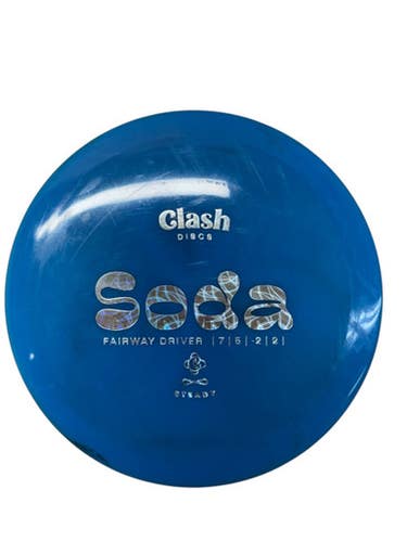 Used Clash Discs STEADY SODA Disc Golf Driver Royal Blue 11835-S000199297