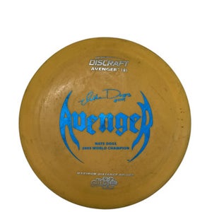 Used Discraft NATE DOSS AVENGER Disc Golf Driver Gold 11835-S000199307