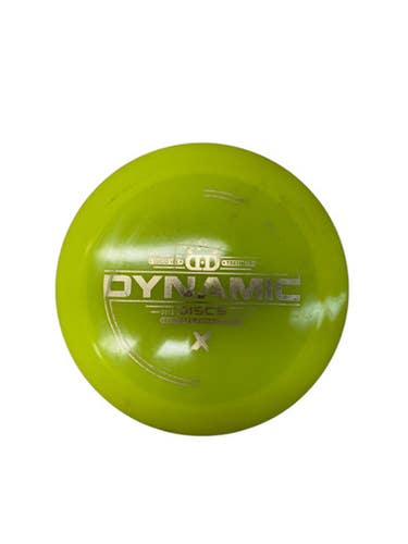 Used Dynamic Discs 10 YR LUCID ICE TRESPASS Disc Golf Driver Yellow 174g 11835-S000199311
