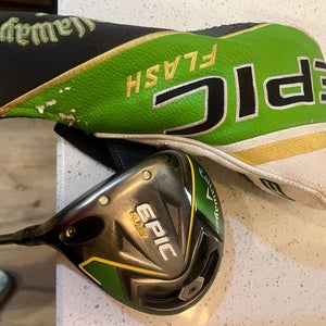 Men's Callaway Epic Flash Left Hand Driver Regular Flex 10.5 Loft (Used)