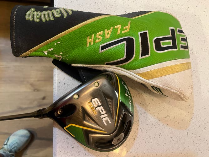 Men's Callaway Epic Flash Left Hand Driver Regular Flex 10.5 Loft (Used)