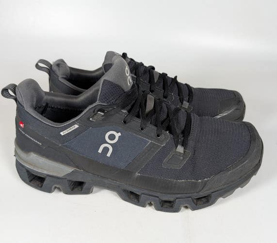 On Cloud Cloudwander Men's Waterproof Sneakers Shoes Size 10 Black