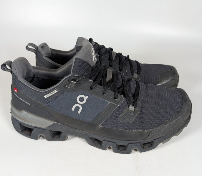 On Cloud Cloudwander Men's Waterproof Sneakers Shoes Size 10 Black