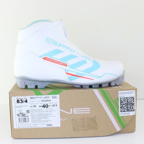 New Spine Comfort Classic Nordic Country Ski Boots Women (New) EU 40 / WM 8.5 US