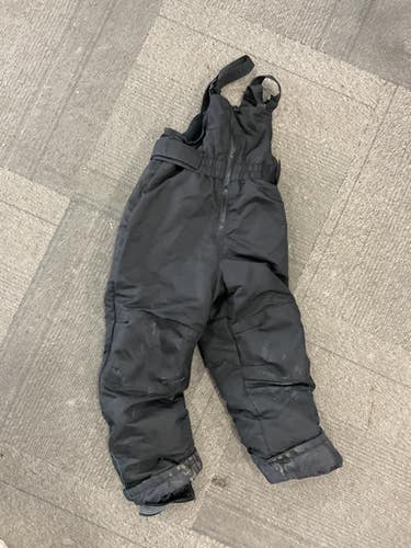 Used Snow Bibs Y Black XS 11614-S000224340