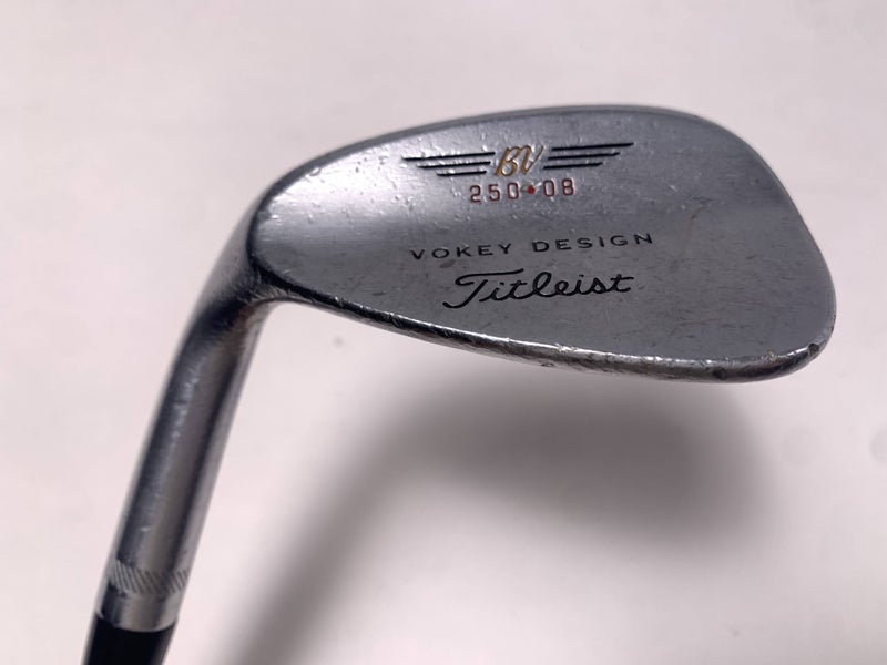 Titleist Vokey Chrome 200 Gap Wedge GW 50* 8 DG S300 Stiff Steel Mens LH