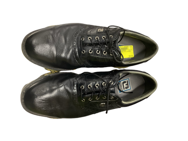 Used Foot Joy Mens Golf Shoes Black Senior 10 11613-S000170928