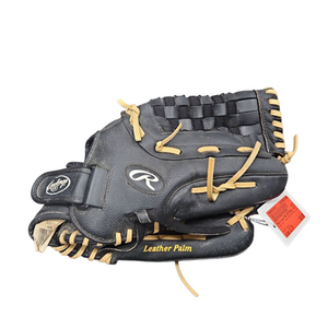 Used Rawlings RSB SOFTBALL GLOVE BB/SB Glove RH Throw Black 13" 11850-S000022021