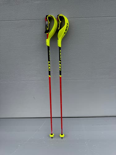 50in (125cm) Leki SL poles with gate guards