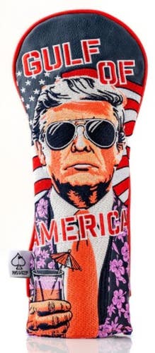 Pins & Aces Trump Gulf of America Fairway Wood Headcover (Multi) Golf 2025 NEW