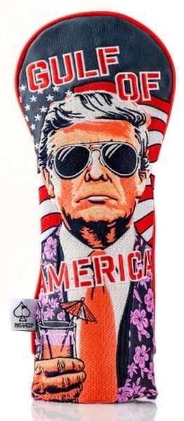 Pins & Aces Trump Gulf of America Fairway Wood Headcover (Multi) Golf 2025 NEW