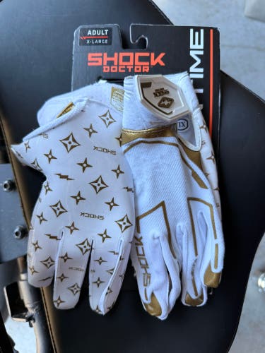 Adult XL Receiver Gloves (New)