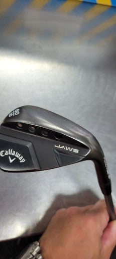 Used Callaway JAWS FULL TOE BLACK 60 10 Golf Wedge Mens RH 60 Degree 11497-S000153423