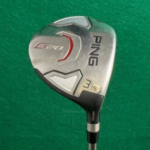 Ping G20 Fairway Wood 15 3 Factory TFC 169F Tour Graphite Stiff w/ HC