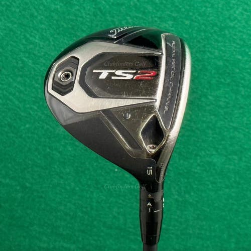 Titleist TS2 15 Fairway Wood Mitsubishi Chemical Tensei 1K Blue 65 Stiff