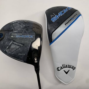Callaway Paradym Ai Smoke Max D Driver 9*  Denali Black 6.0 70g Stiff RH HC