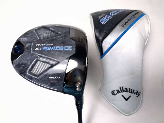 Callaway Paradym Ai Smoke Max D Driver 10.5*  Tensei K Blue Xlink Tech Reg RH HC