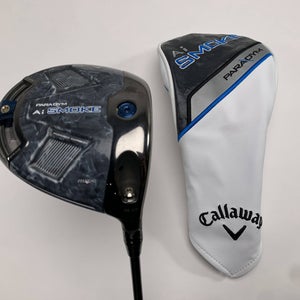 Callaway Paradym Ai Smoke Max Driver 9* Denali Black 6.0 60g Stiff RH HC