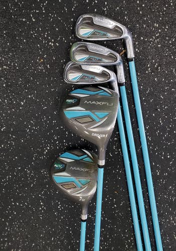 Used Maxfli REV3 Womens Starter Set RH 5 Piece 11849-S000033227