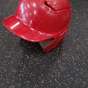 Used Easton ALPHA HELMET Batting Helmet No Mask Red MD 11849-S000033191