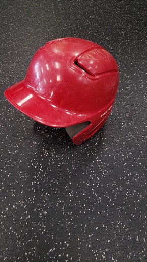 Used Easton ALPHA HELMET Batting Helmet No Mask Red MD 11849-S000033191