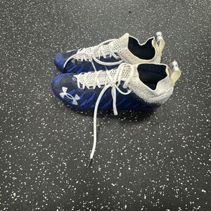 Used Under Armour Adult FB Cleats Navy Blue Senior 11.5 11849-S000033189