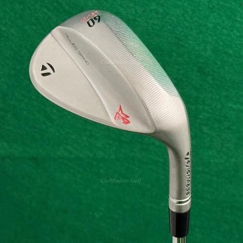 TaylorMade Milled Grind 4 MG4 Chrome 60-7 60 Lob Wedge Stepped Steel Wedge Flex