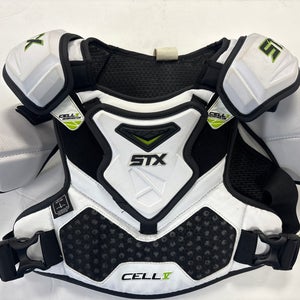 Medium Youth STX Cell V Shoulder Pads (Used)