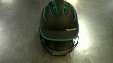 Used BoomBah HELMET Batting Helmet w/Mask Black SM 11868-S000066374