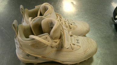 Used Under Armour BRYCE HARPER BB/SB Cleats White Junior 05.5 11868-S000066360