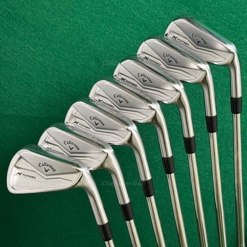 Callaway X Forged '25 4-PW Iron Set Dynamic Gold Tour Issue X100 Extra Stiff