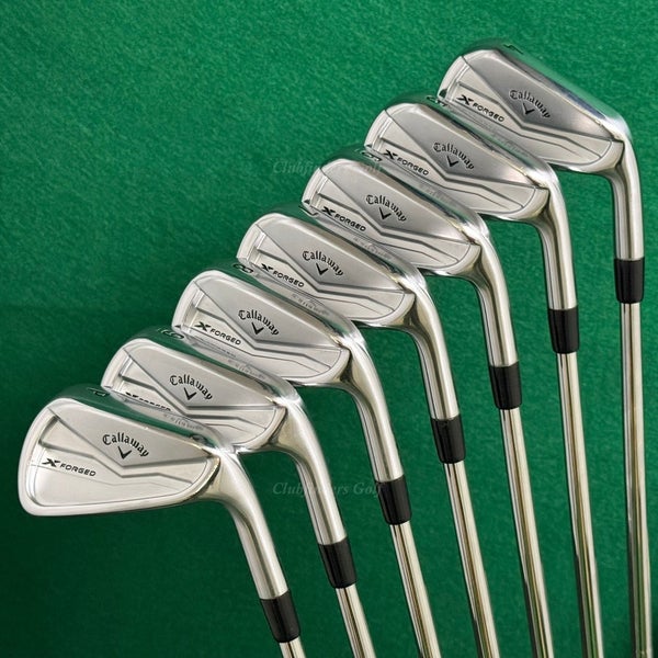 Callaway X Forged '25 4-PW Iron Set Dynamic Gold Tour Issue X100 Extra Stiff