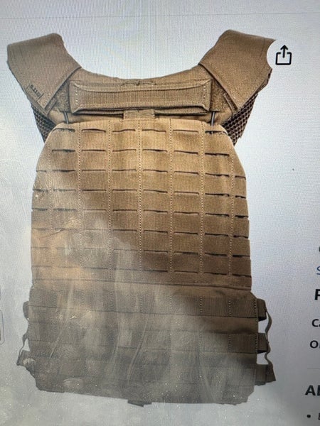 5.11 tactical unisex tacTec  plate carrier , 500 D nylon, weight training vest,