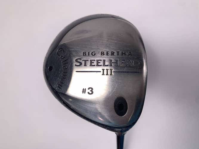 Callaway Steelhead III 3 Fairway Wood 15* Graphite Design YS-7 Tour XStiff RH