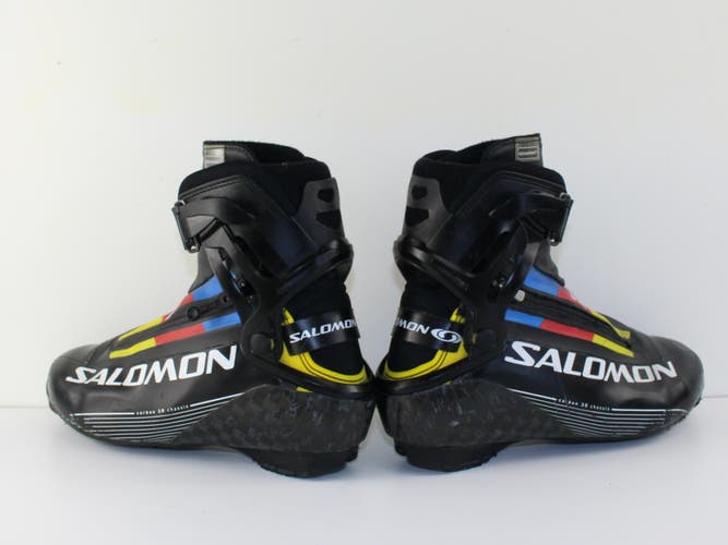 Salomon LAB Skate Nordic Cross Country Ski Boots (Used) Women 9.5 US