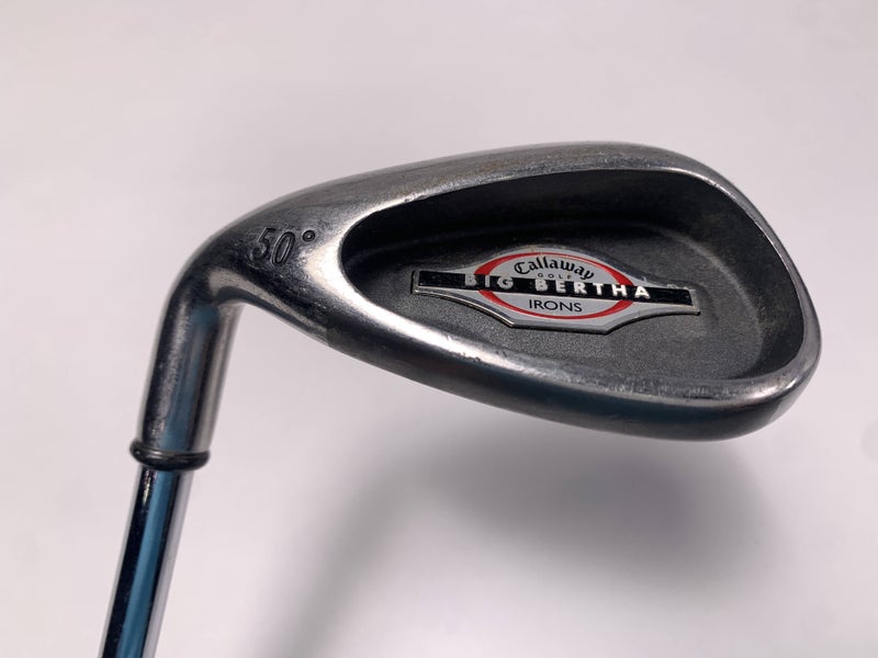 Callaway Big Bertha 2002 Gap Wedge GW 50* Wedge Steel Mens LH READ