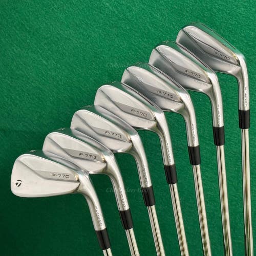 TayorMade P-770 Forged 2020 4-PW Iron Set Project X LZ 5.5 115g Steel Regular