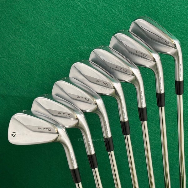 TayorMade P-770 Forged 2020 4-PW Iron Set Project X LZ 5.5 115g Steel Regular