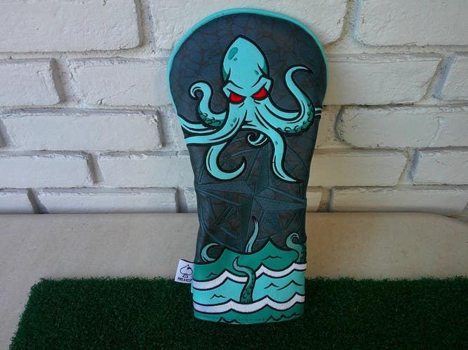 PINS & ACES Driver Head Cover, OCTOPUS
